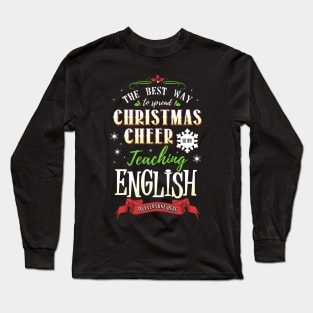 Christmas Cheer - Teaching English Here Long Sleeve T-Shirt